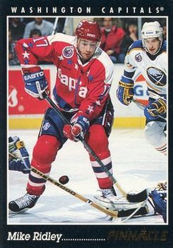 #135 Mike Ridley - Washington Capitals - 1993-94 Pinnacle Hockey