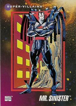 #135 Mr. Sinister - 1992 Impel Marvel Universe