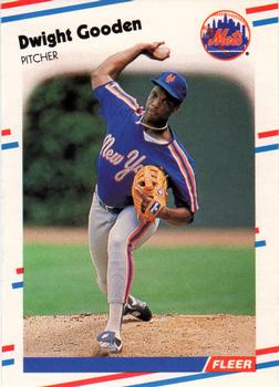 #135 Dwight Gooden - New York Mets - 1988 Fleer Baseball