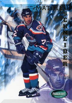 #130 Mathieu Schneider - New York Islanders - 1995-96 Parkhurst International Hockey