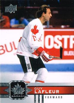 #136 Guy Lafleur - Canada - 2017-18 Upper Deck Canadian Tire Team Canada Hockey