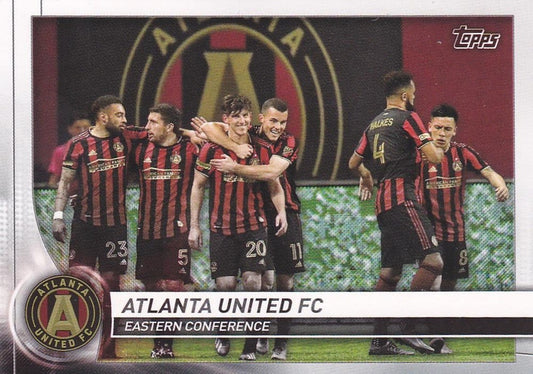 #136 Atlanta United - Atlanta United - 2020 Topps MLS Soccer