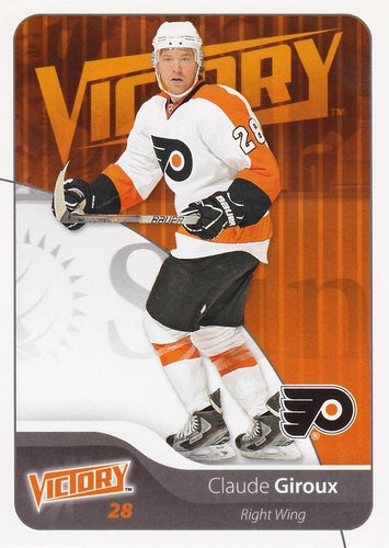 #136 Claude Giroux - Philadelphia Flyers - 2011-12 Upper Deck Victory Hockey