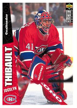 #136 Jocelyn Thibault - Montreal Canadiens - 1996-97 Collector's Choice Hockey