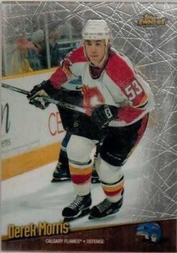 #136 Derek Morris - Calgary Flames - 1998-99 Finest Hockey