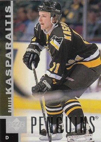 #136 Darius Kasparaitis - Pittsburgh Penguins - 1997-98 Upper Deck Hockey