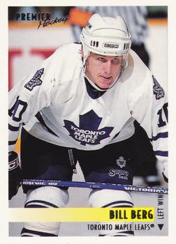#136 Bill Berg - Toronto Maple Leafs - 1994-95 O-Pee-Chee Premier Hockey