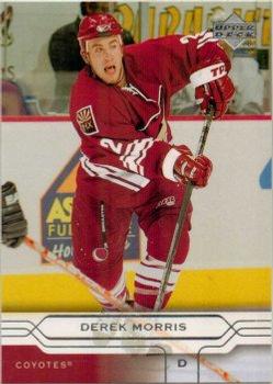 #136 Derek Morris - Phoenix Coyotes - 2004-05 Upper Deck Hockey