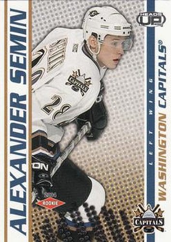 #136 Alexander Semin - Washington Capitals - 2003-04 Pacific Heads Up Hockey