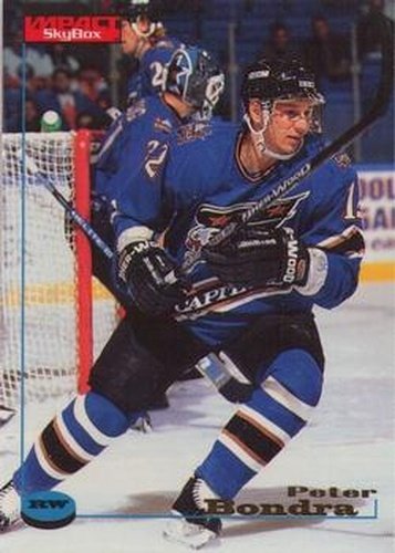 #136 Peter Bondra - Washington Capitals - 1996-97 SkyBox Impact Hockey