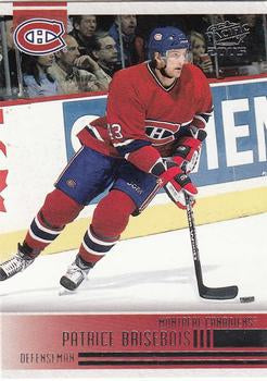 #136 Patrice Brisebois - Montreal Canadiens - 2004-05 Pacific Hockey