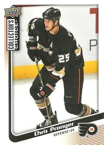 #136 Chris Pronger - Philadelphia Flyers - 2009-10 Collector's Choice Hockey