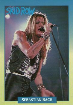#136 Sebastian Bach - 1991 Brockum Rock Cards