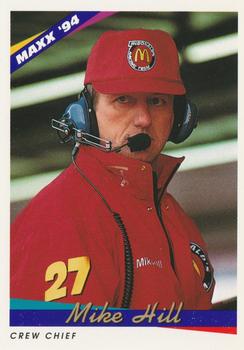#136 Mike Hill - Junior Johnson & Associates - 1994 Maxx Racing