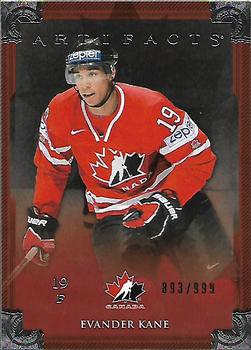 #136 Evander Kane - Canada - 2013-14 Upper Deck Artifacts Hockey