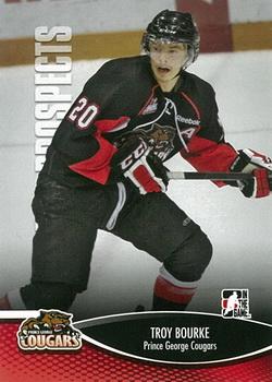#136 Troy Bourke - Prince George Cougars - 2012-13 In The Game Heroes and Prospects Hockey