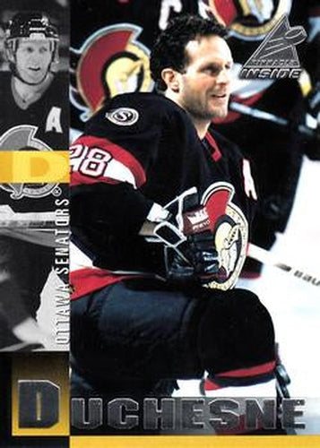 #136 Steve Duchesne - Ottawa Senators - 1997-98 Pinnacle Inside Hockey