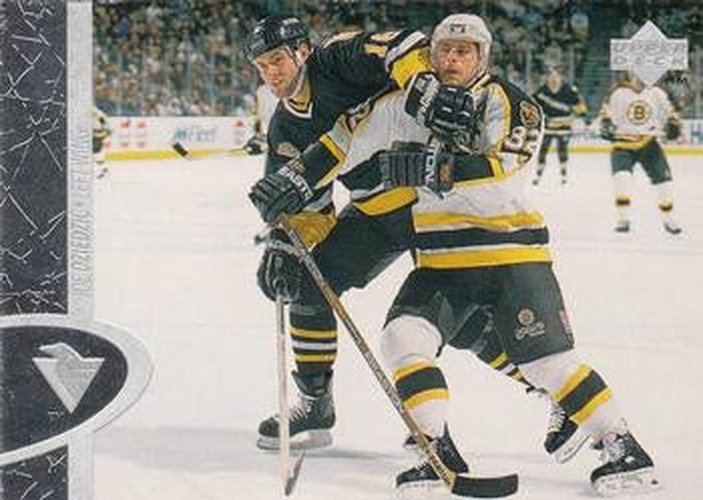 #136 Joe Dziedzic - Pittsburgh Penguins - 1996-97 Upper Deck Hockey