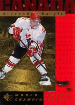 #136 Alexandre Daigle - Canada - 1994-95 SP Hockey