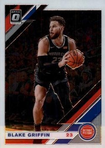 #136 Blake Griffin - Detroit Pistons - 2019-20 Donruss Optic Basketball