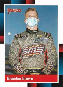 #136 Brandon Brown - Brandonbilt Motorsports - 2021 Donruss Racing