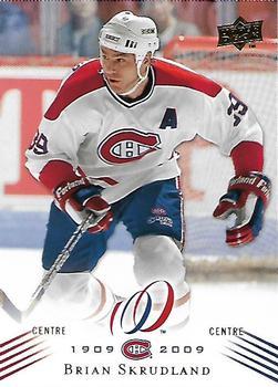 #136 Brian Skrudland - Montreal Canadiens - 2008-09 Upper Deck Montreal Canadiens Centennial Hockey