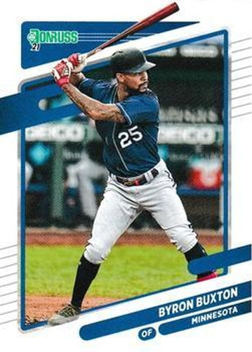 #136 Byron Buxton - Minnesota Twins - 2021 Donruss Baseball