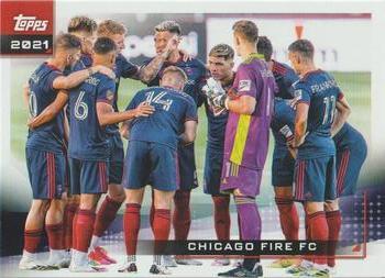 #136 Chicago Fire - Chicago Fire - 2021 Topps MLS Soccer