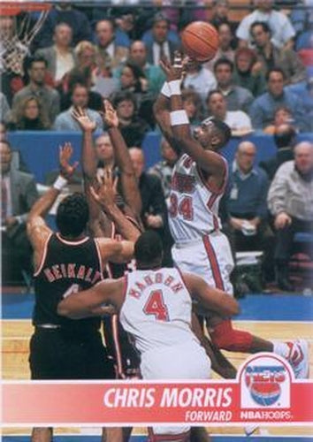 #136 Chris Morris - New Jersey Nets - 1994-95 Hoops Basketball