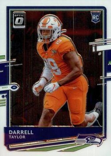 #136 Darrell Taylor - Seattle Seahawks - 2020 Donruss Optic Football