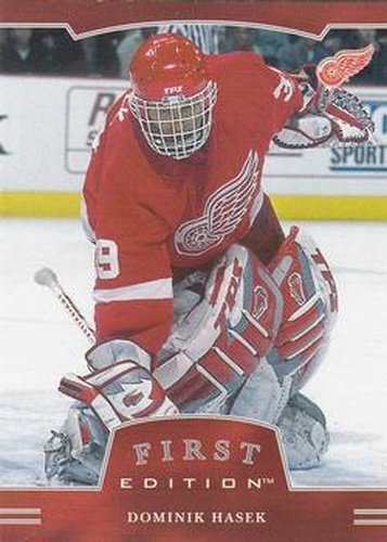 #136 Dominik Hasek - Detroit Red Wings - 2002-03 Be a Player First Edition Hockey