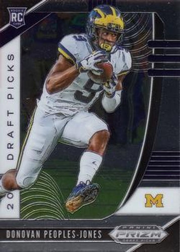 #136 Donovan Peoples-Jones- Michigan Wolverines - 2020 Panini Prizm Draft Picks Football