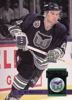 #136 Eric Weinrich - Hartford Whalers - 1993-94 Donruss Hockey