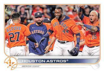 #136 Houston Astros - Houston Astros - 2022 Topps Baseball