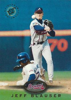 #136 Jeff Blauser - Atlanta Braves - 1995 Stadium Club Baseball