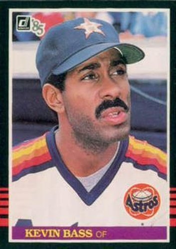 #136 Kevin Bass - Houston Astros - 1985 Donruss Baseball