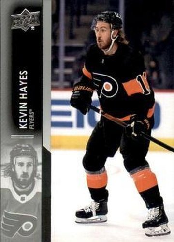 #136 Kevin Hayes - Philadelphia Flyers - 2021-22 Upper Deck Hockey