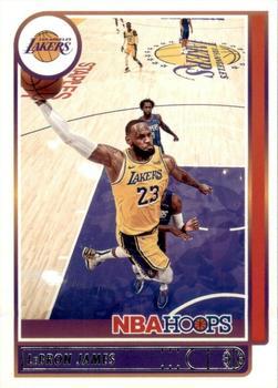 #136 LeBron James - Los Angeles Lakers - 2021-22 Hoops Basketball