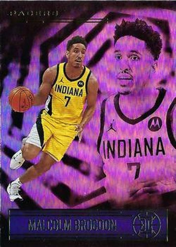 #136 Malcolm Brogdon - Indiana Pacers - 2020-21 Panini Illusions Basketball