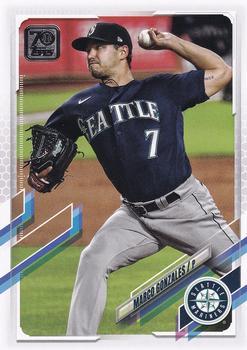 #136 Marco Gonzales - Seattle Mariners - 2021 Topps Baseball