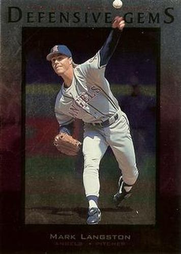 #136 Mark Langston - California Angels - 1997 Upper Deck Baseball