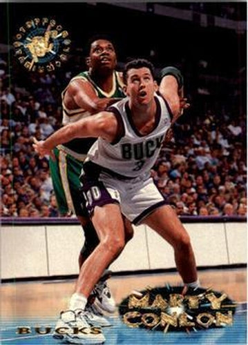 #136 Marty Conlon - Milwaukee Bucks - 1995-96 Stadium Club Basketball