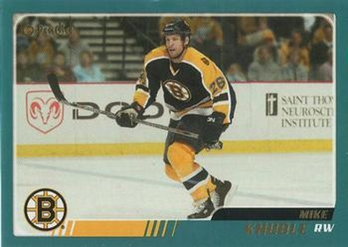 #136 Mike Knuble - Boston Bruins - 2003-04 O-Pee-Chee Hockey