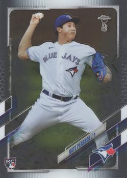 #136 Nate Pearson - Toronto Blue Jays - 2021 Topps Chrome Ben Baller Edition Baseball