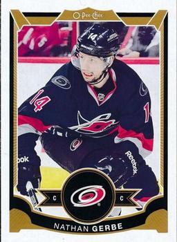 #136 Nathan Gerbe - Carolina Hurricanes - 2015-16 O-Pee-Chee Hockey