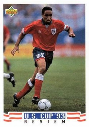 #136 Paul Ince - England - 1993 Upper Deck World Cup Preview English/Spanish Soccer