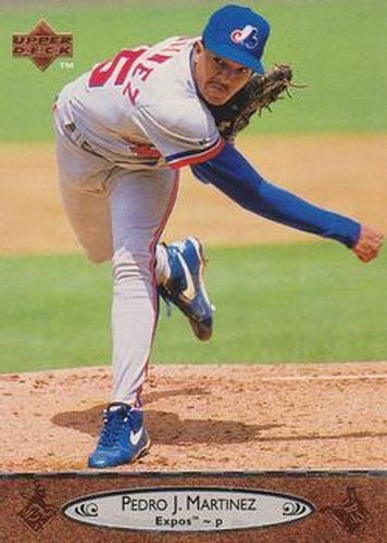 #136 Pedro J. Martinez - Montreal Expos - 1996 Upper Deck Baseball