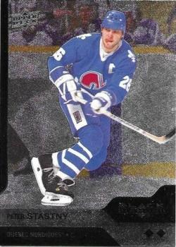 #136 Peter Stastny - Quebec Nordiques - 2013-14 Upper Deck Black Diamond Hockey