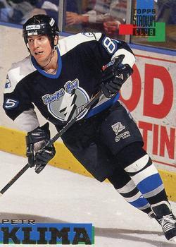 #136 Petr Klima - Tampa Bay Lightning - 1994-95 Stadium Club Hockey