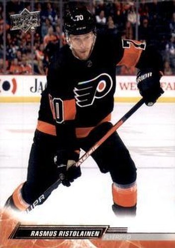 #136 Rasmus Ristolainen - Philadelphia Flyers - 2022-23 Upper Deck Hockey